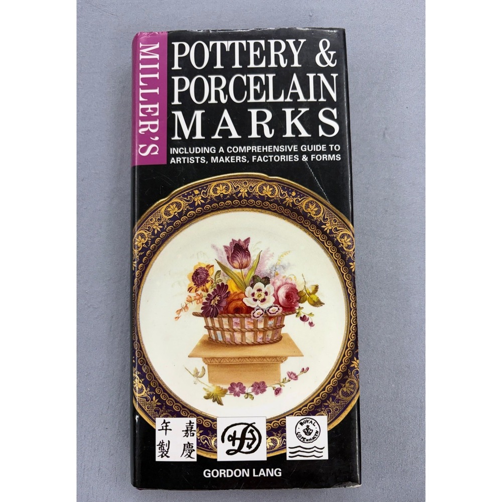 Miller's Pottery & Porcelain Marks Gordon Lang Identification Guide Book 1995
